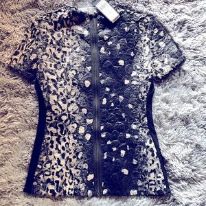 Leopard print BCBG top that’s very sophisticated!